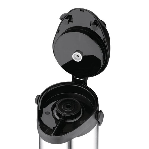 Nisbets Essentials Termos z pompką 1.9L, ze stali nierdzewnej, Nisbets Essentials DG141 Nisbets Essentials Termos z pompką 1.9L, ze stali nierdzewnej, Nisbets Essentials DG141