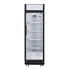 Nisbets Essentials Szafa chłodnicza przeszklona 346L, 0 do 10°C, Nisbets Essentials CJ794 635x620x(h)1935 mm, agregat dolny