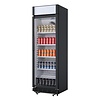 Nisbets Essentials Szafa chłodnicza przeszklona 346L, 0 do 10°C, Nisbets Essentials CJ794 635x620x(h)1935 mm, agregat dolny