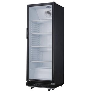 Nisbets Essentials Szafa chłodnicza przeszklona 346L, 0 do 10°C, Nisbets Essentials DG280 635x620x(h)1732 mm, agregat dolny Nisbets Essentials Szafa chłodnicza przeszklona 346L, 0 do 10°C, Nisbets Essentials DG280 635x620x(h)1732 mm, agregat dolny