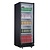 Nisbets Essentials Szafa chłodnicza przeszklona 346L, 0 do 10°C, Nisbets Essentials DG280 635x620x(h)1732 mm, agregat dolny
