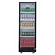 Nisbets Essentials Szafa chłodnicza przeszklona 346L, 0 do 10°C, Nisbets Essentials DG280 635x620x(h)1732 mm, agregat dolny