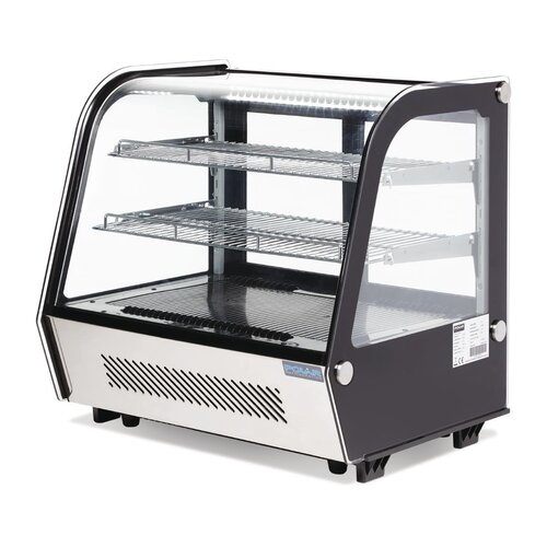 Polar Refrigeration Witryna chłodnicza prostokątna 120L, 0 do 12°C, 160W, z szybą giętą Polar G-Series GP292, 568x696x(h)686 mm Polar Refrigeration Witryna chłodnicza prostokątna 120L, 0 do 12°C, 160W, z szybą giętą Polar G-Series GP292, 568x696x(h)686 mm