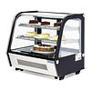 Polar Refrigeration  Witryna chłodnicza prostokątna 120L, 0 do 12°C, 160W, z szybą giętą Polar G-Series GP292, 568x696x(h)686 mm