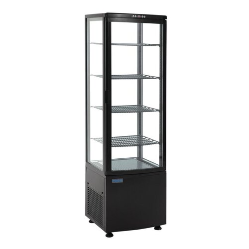 Polar Refrigeration Witryna chłodnicza kwadratowa 235L, 0 do 12°C, 375W, z prostą szybą Polar C-Series CX573, 485x515x(h)1690 mm Polar Refrigeration Witryna chłodnicza kwadratowa 235L, 0 do 12°C, 375W, z prostą szybą Polar C-Series CX573, 485x515x(h)1690 mm