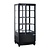 Polar Refrigeration  Witryna chłodnicza kwadratowa 86L, 0 do 12°C, 180W, z prostą szybą Polar C-Series CX574, 429x429x(h)980 mm