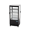 Polar Refrigeration  Witryna chłodnicza kwadratowa 86L, 0 do 12°C, 180W, z prostą szybą Polar C-Series CX574, 429x429x(h)980 mm