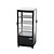 Polar Refrigeration  Witryna chłodnicza kwadratowa 86L, 0 do 12°C, 180W, z prostą szybą Polar C-Series CX574, 429x429x(h)980 mm