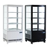 Polar Refrigeration  Witryna chłodnicza kwadratowa 86L, 0 do 12°C, 180W, z prostą szybą Polar C-Series CX574, 429x429x(h)980 mm