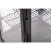 Polar Refrigeration  Witryna chłodnicza kwadratowa 86L, 0 do 12°C, 180W, z prostą szybą Polar C-Series CX574, 429x429x(h)980 mm