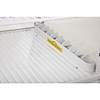 Polar Refrigeration  Witryna chłodnicza kwadratowa 68L, 0 do 12°C, 180W, z prostą szybą Polar C-Series CX578, 386x428x(h)885 mm