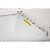 Polar Refrigeration  Witryna chłodnicza kwadratowa 68L, 0 do 12°C, 180W, z prostą szybą Polar C-Series CX578, 386x428x(h)885 mm
