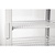 Polar Refrigeration  Witryna chłodnicza kwadratowa 68L, 0 do 12°C, 180W, z prostą szybą Polar C-Series CX578, 386x428x(h)885 mm