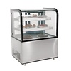 Polar Refrigeration  Witryna chłodnicza prostokątna 270L, 2 do 8°C, 480W, z szybą giętą Polar G-Series GP294, 675x915x(h)1215 mm