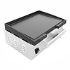 Buffalo Elektryczna płyta grillowa 372x367 mm, gładka, żeliwna, do 300°C, 2.8kW, 230V, Buffalo CU966