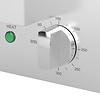 Buffalo Elektryczna płyta grillowa 372x367 mm, gładka, żeliwna, do 300°C, 2.8kW, 230V, Buffalo CU966