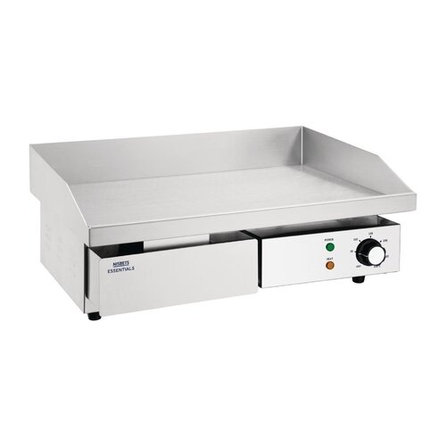 Nisbets Essentials Elektryczna płyta grillowa 480x310 mm, gładka, do 300°C, 3kW, 230V, Nisbets Essentials DA397 Nisbets Essentials Elektryczna płyta grillowa 480x310 mm, gładka, do 300°C, 3kW, 230V, Nisbets Essentials DA397