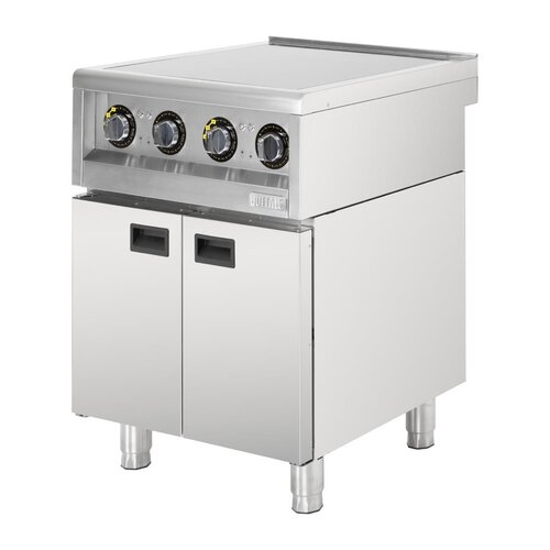 Buffalo Elektryczna płyta grillowa gładka, 6kW, Buffalo 600 Serie SA807