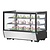 Polar Refrigeration  Witryna chłodnicza prostokątna 160L, 0 do 12°C, 160W, z prostą szybą Polar G-Series PG004, 568x880x(h)686 mm