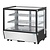 Polar Refrigeration  Witryna chłodnicza prostokątna 120L, 0 do 12°C, 160W, z prostą szybą Polar G-Series PG003, 568x702x(h)686 mm
