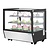 Polar Refrigeration  Witryna chłodnicza prostokątna 120L, 0 do 12°C, 160W, z prostą szybą Polar G-Series PG003, 568x702x(h)686 mm