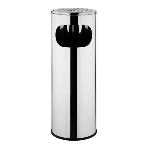 Bolero Kosz na śmieci z popielnicą 12L, Ø209x(h)588 mm, Bolero HX296 Bolero Kosz na śmieci z popielnicą 12L, Ø209x(h)588 mm, Bolero HX296