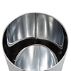 Bolero Kosz na śmieci z popielnicą 12L, Ø209x(h)588 mm, Bolero HX296