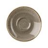 Churchill Spodek do espresso Ø118 mm z porcelany, Churchill Stonecast Grey CY864, szary (12 szt.)
