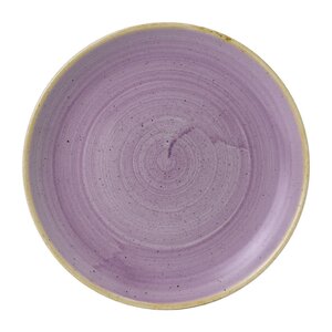 Churchill Talerz płytki Ø220 mm, z porcelany, okrągły, Churchill Stonecast Lavender FR022 (12 szt.)