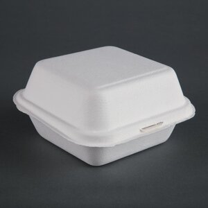 Fiesta Burger box 153x150x(h)84 mm, Fiesta Compostable DW247 (500 szt.) Fiesta Burger box 153x150x(h)84 mm, Fiesta Compostable DW247 (500 szt.)