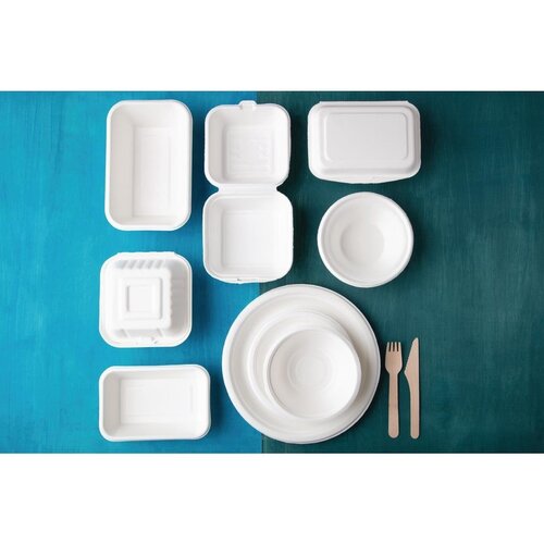 Fiesta Burger box 153x150x(h)84 mm, Fiesta Compostable DW247 (500 szt.) Fiesta Burger box 153x150x(h)84 mm, Fiesta Compostable DW247 (500 szt.)