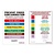 Hygiplas Zestaw desek HACCP 450x300x(h)10 mm, z polietylenu Hygiplas CH310 (7 szt.)