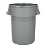Jantex Kosz na śmieci 160L z polipropylenu, Jantex DX498, szary
