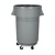 Jantex Kosz na śmieci 160L z polipropylenu, Jantex DX498, szary