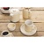 Olympia Kubek porcelanowy 340 ml, Olympia Fondant CU418, żółty (6 szt.)