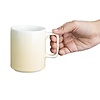 Olympia Kubek porcelanowy 340 ml, Olympia Fondant CU418, żółty (6 szt.)