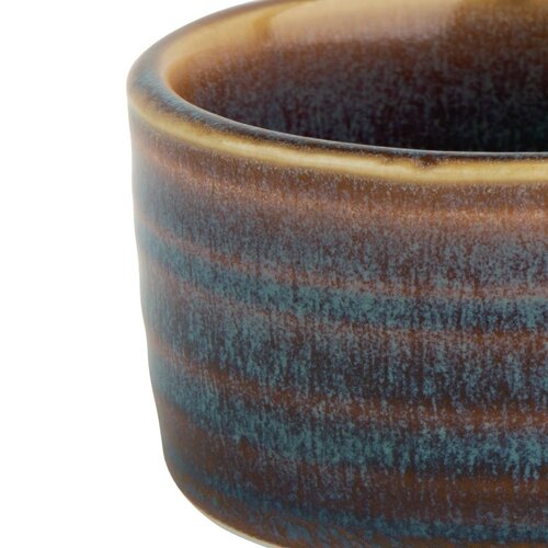 Olympia Miseczka do dipów z porcelany 74 ml, Olympia Cavolo FD917 brązowa (12 szt.)