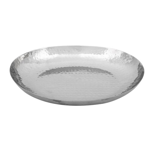 Olympia Owalna taca ozdobna 230x280 mm, ze stali nierdzewnej, Olympia FU283 Olympia Owalna taca ozdobna 230x280 mm, ze stali nierdzewnej, Olympia FU283
