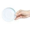 Olympia Talerz płytki z wysokim rantem Ø43 mm, z porcelany, okrągły, Olympia Fondant CU183 (6 szt.)