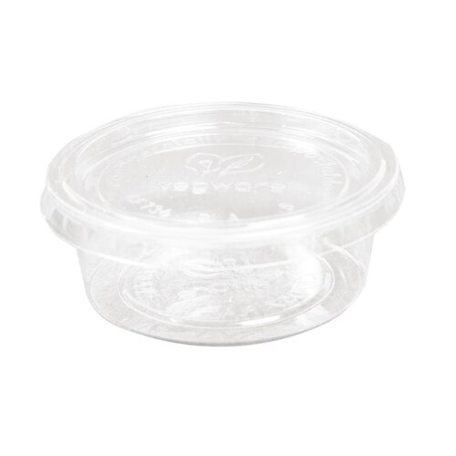 Vegware Miseczka Fingerfood 59 ml, Ø70x(h)26 mm, Vegware GK103 (2000 szt.) Vegware Miseczka Fingerfood 59 ml, Ø70x(h)26 mm, Vegware GK103 (2000 szt.)