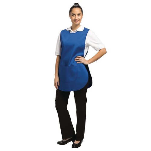 Whites Chefs Clothing Fartuch z kieszenią Whites Chefs Clothing B043, niebieski Whites Chefs Clothing Fartuch z kieszenią Whites Chefs Clothing B043, niebieski