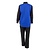 Whites Chefs Clothing Fartuch z kieszenią Whites Chefs Clothing B043, niebieski
