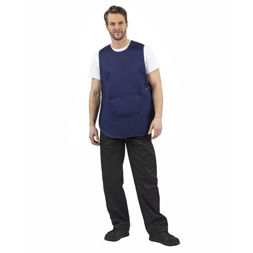 Whites Chefs Clothing Fartuch z kieszenią Whites Chefs Clothing B044, niebieski Whites Chefs Clothing Fartuch z kieszenią Whites Chefs Clothing B044, niebieski