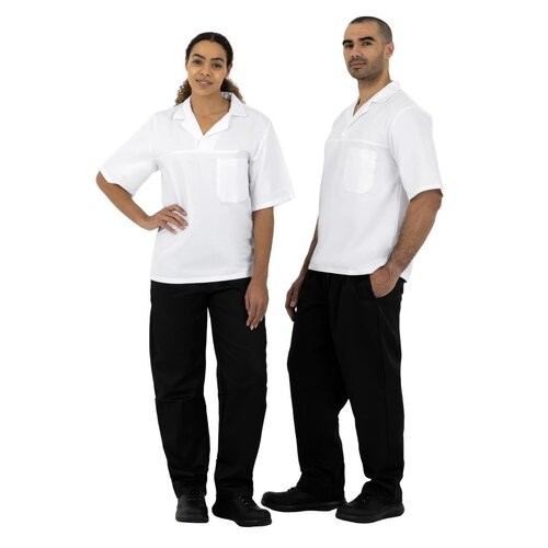 Whites Chefs Clothing Spodnie kucharskie rozmiar L, Whites Chefs Clothing SA826, czarne Whites Chefs Clothing Spodnie kucharskie rozmiar L, Whites Chefs Clothing SA826, czarne