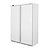 Polar Refrigeration  Szafa chłodnicza 2-drzwiowa 744L, 2 do 8°C, Polar C-Series CZ781 585x1215x(h)1853 mm, agregat dolny