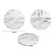 Bolero Blat do stołu z płyty wiórowej Ø600x(h)48 mm, Bolero DT445, szary
