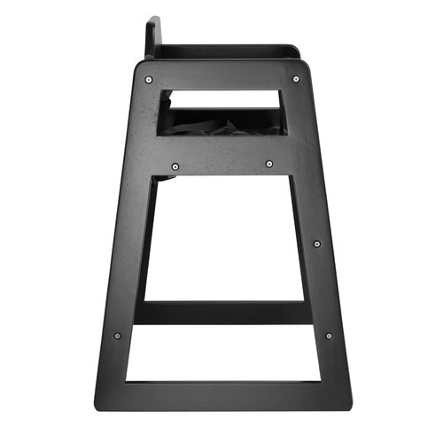 Bolero Drewniane krzesełko do karmienia 510x510x(h)750 mm, Bolero CJ588 czarne