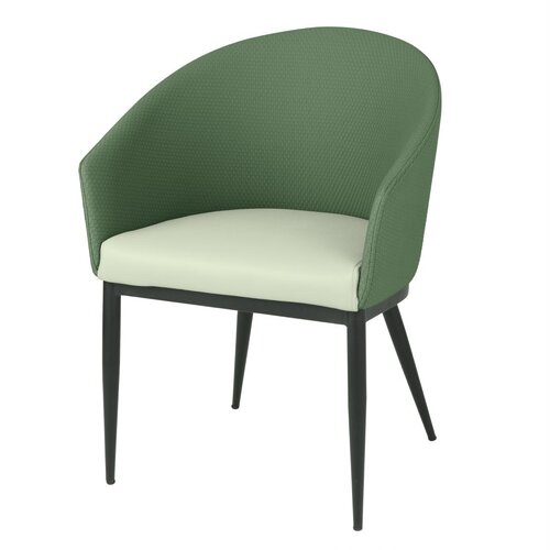 Bolero Fotel 778 mm, do użytku wewnętrznego, Bolero Sloane FU522, zielony (2 szt.)