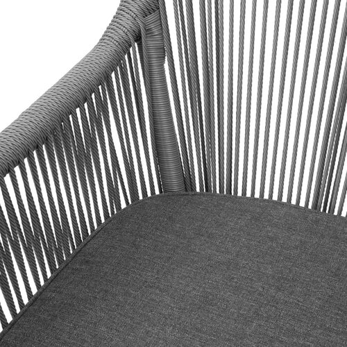 Bolero Fotel 805 mm, do użytku zewnętrznego i wewnętrznego, Bolero Bay HZ597, czarny (2 szt.) Bolero Fotel 805 mm, do użytku zewnętrznego i wewnętrznego, Bolero Bay HZ597, czarny (2 szt.)