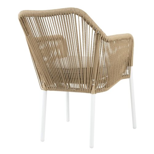 Bolero Fotel 805 mm, do użytku zewnętrznego i wewnętrznego, Bolero Bay HZ596, brązowy (2 szt.)